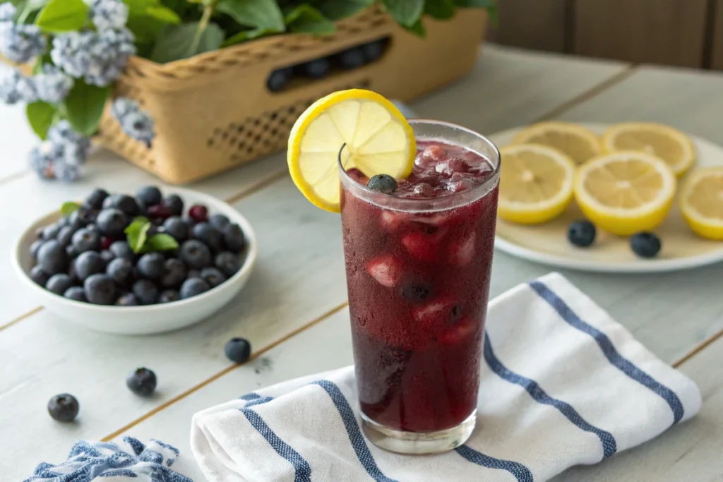 Blueberry lemonade