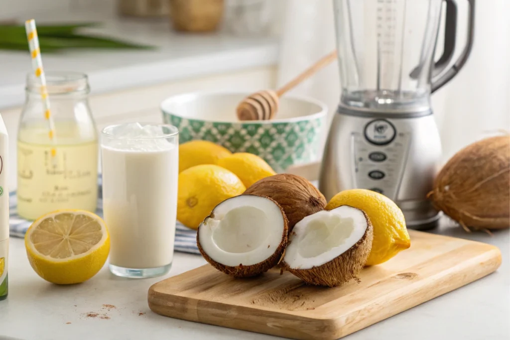 Coconut Creamy Lemonade
