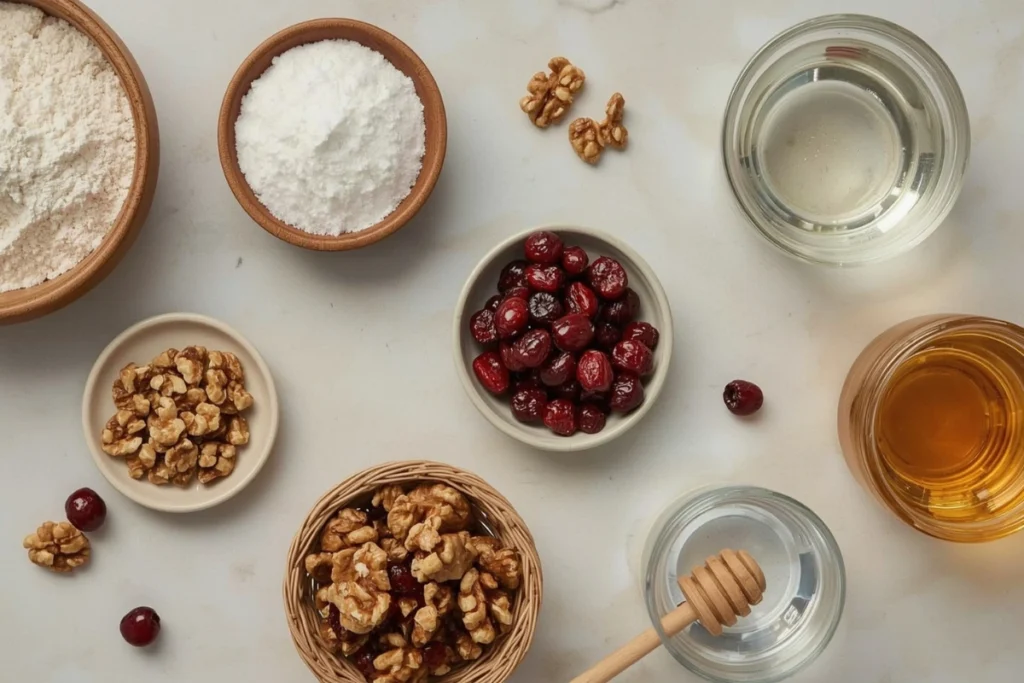 ingredients cranberry nut bread recipe