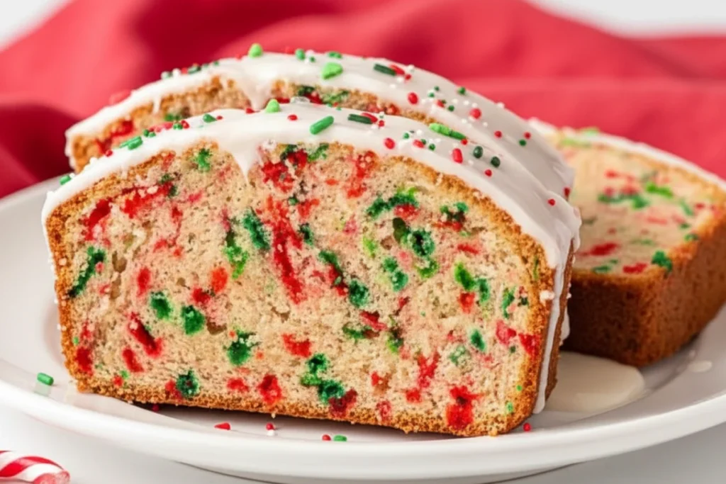 Christmas Funfetti Bread